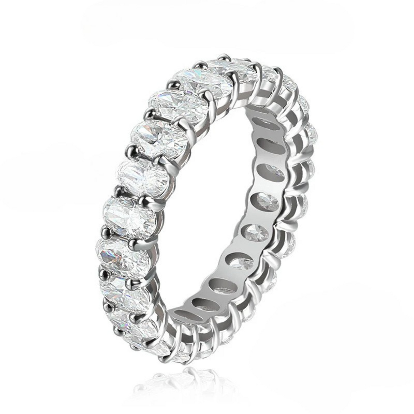 טבעת איטרניטי אובל מלאה